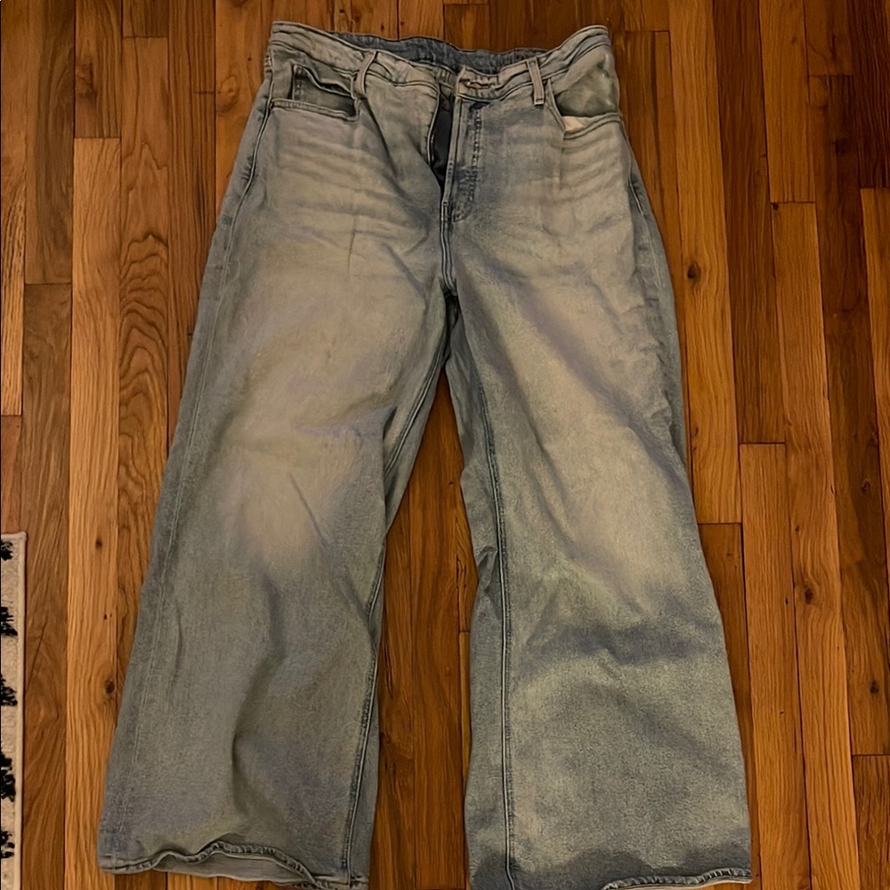 Old Navy Extra High Waisted Wide Leg Jeans